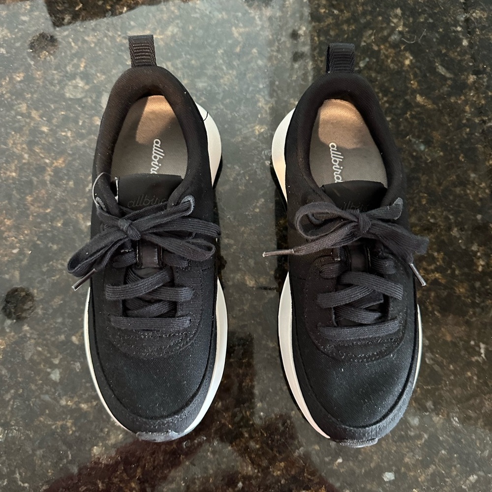 Allbirds Charcoal Lace-Up Shoes